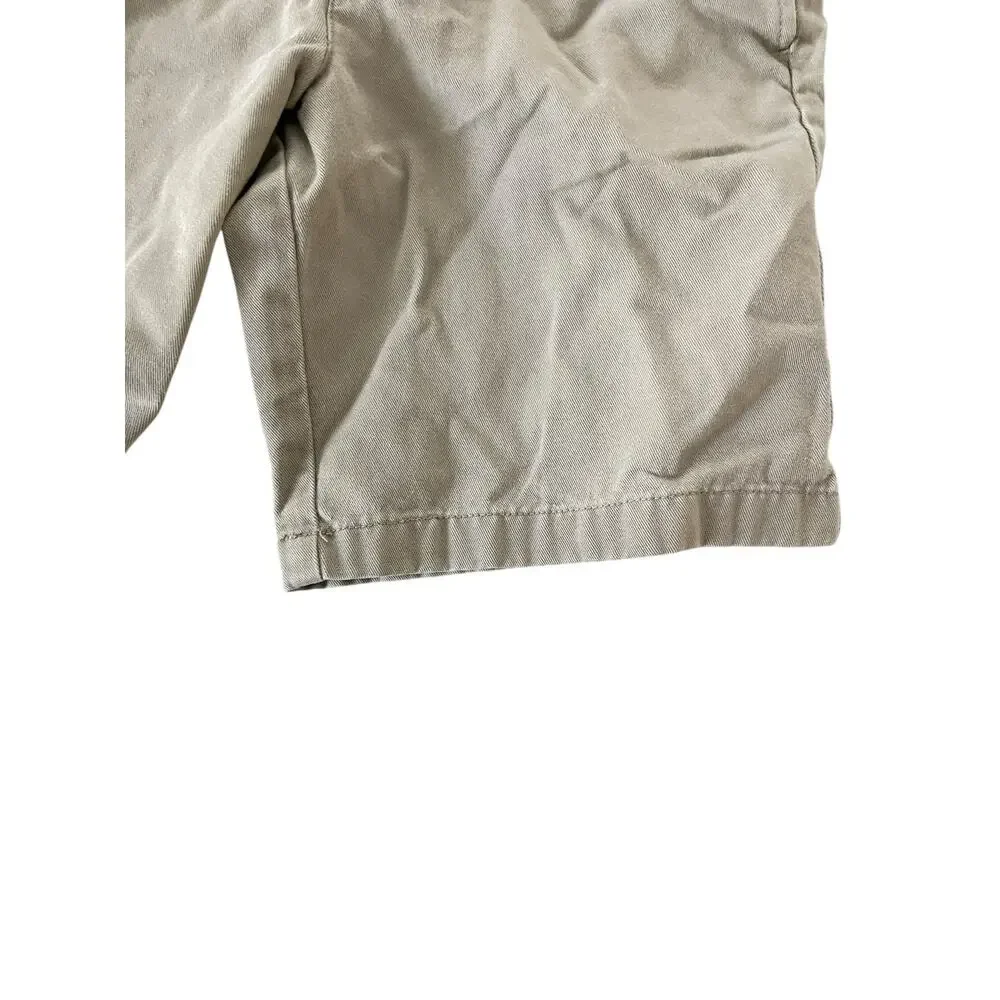 The Children's Place Beige Khaki Tan Chino Flat Front Shorts Boys Youth Size 7